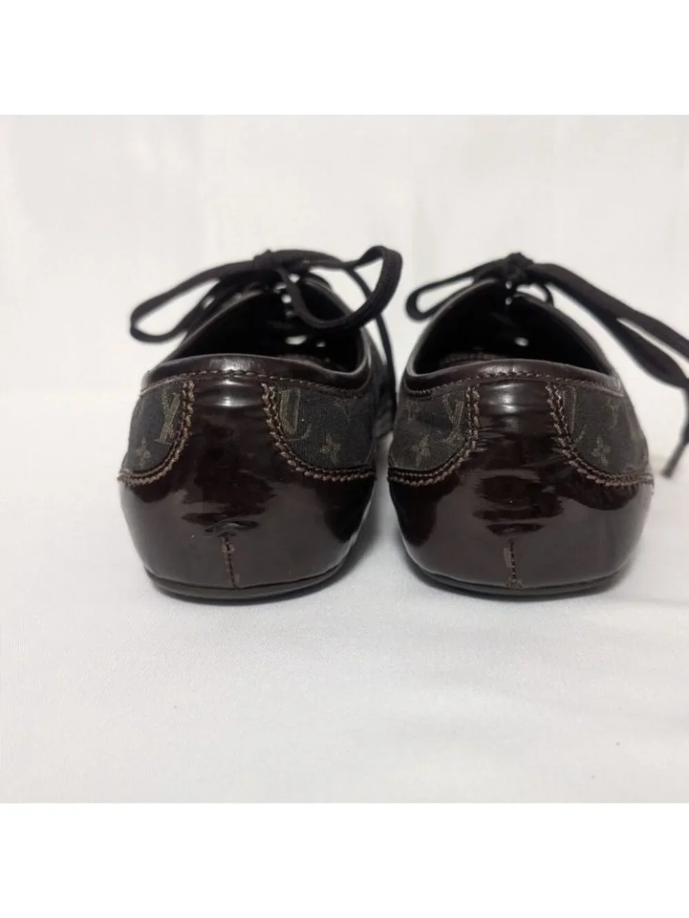 Louis Vuitton Sneakers Monogram Mini Canvas Patent - Picture 4 of 10